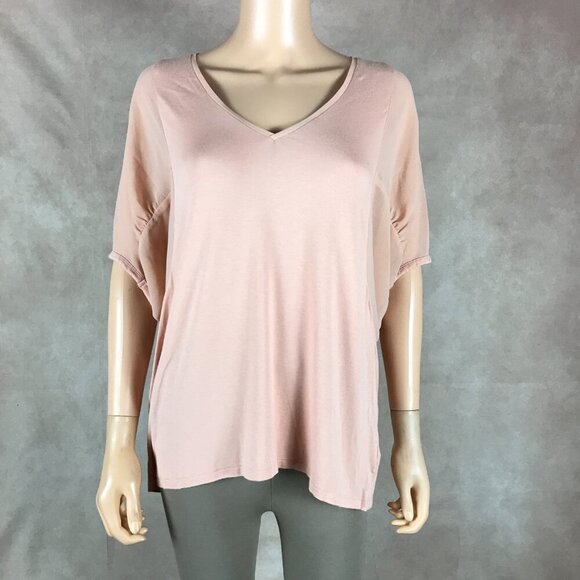 FOREVER 21 Dolman Sleeve V-neck Top, LARGE - Picture 5 of 11